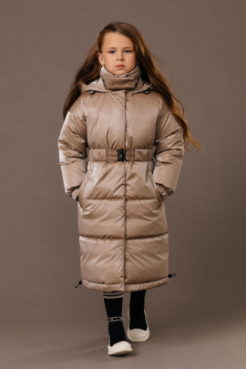 Пальто для девочки Gnk Р.Э.Ц. С-757 фото